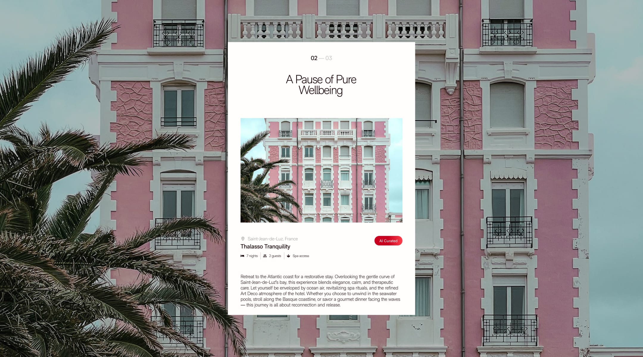 Aperçu d'un projet réalisé par Devazur, site sur mesure en cours d'utilisation